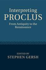 Interpreting Proclus