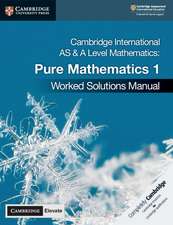 Cambridge International AS & A Level Mathematics Pure Mathematics 1 Worked Solutions Manual with Digital Access