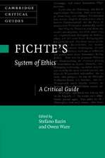 Fichte's System of Ethics: A Critical Guide