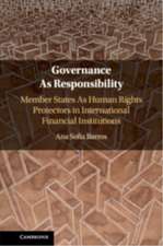 Governance As Responsibility