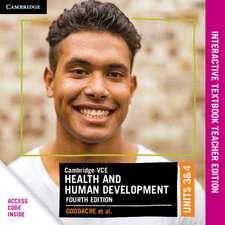 Cambridge VCE Health and Human Development Units 3&4 Teacher Edition Digital Card