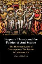 Property Threats and the Politics of Anti-Statism: The Historical Roots of Contemporary Tax Systems in Latin America