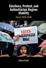 Elections, Protest, and Authoritarian Regime Stability: Russia 2008–2020