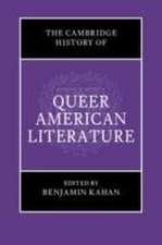 The Cambridge History of Queer American Literature