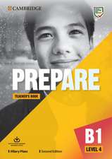 Prepare Level 4 Teacher's Book with Downloadable Resource Pack