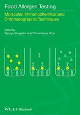 Food Allergen Testing – Molecular, Immunochemical and Chromatographic Techniques