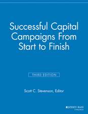 Successful Capital Campaigns From Start to Finish, 3rd Edition