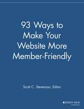 93 Ways to Make Your Website More Member–Friendly