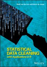 Statistical Data Cleaning with