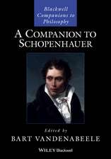 A Companion to Schopenhauer