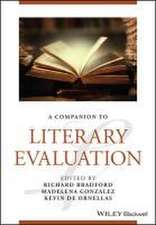 A Companion to Literary Evaluation