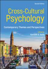 Cross–Cultural Psychology – Contemporary Themes and Perspectives, 2nd Edition