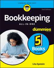 Bookkeeping All–in–One For Dummies,2e