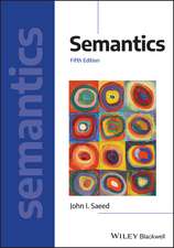 Semantics, 5th Edition