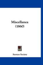 Miscellanea (1860)