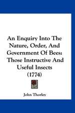 An Enquiry Into The Nature, Order, And Government Of Bees