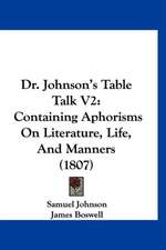 Dr. Johnson's Table Talk V2