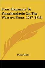 From Bapaume To Passchendaele On The Western Front, 1917 (1918)