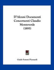 D'Alcuni Documenti Concernenti Claudio Monteverde (1895)