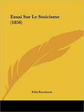 Essai Sur Le Stoicisme (1856)