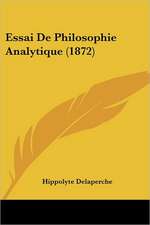 Essai De Philosophie Analytique (1872)