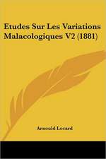 Etudes Sur Les Variations Malacologiques V2 (1881)