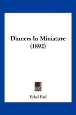 Dinners In Miniature (1892)