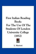 First Italian Reading Book