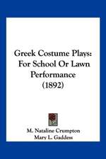 Greek Costume Plays