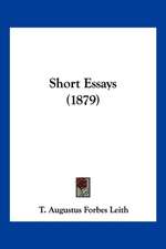 Short Essays (1879)