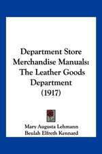 Department Store Merchandise Manuals