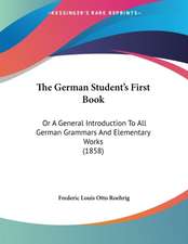 The German Student's First Book