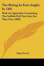 The Rising In East Anglia In 1381