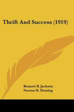 Thrift And Success (1919)