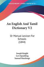 An English And Tamil Dictionary V2