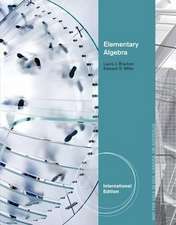 Bracken, L: Elementary Algebra, International Edition