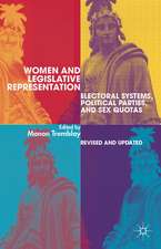 Women and Legislative Representation: Electoral Systems, Political Parties, and Sex Quotas