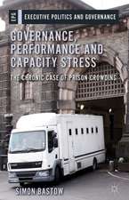 Governance, Performance, and Capacity Stress