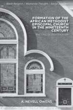 Formation of the African Methodist Episcopal Church in the Nineteenth Century: Rhetoric of Identification