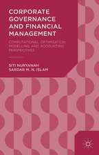 Corporate Governance and Financial Management