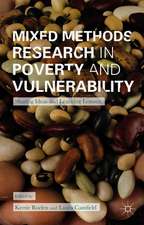 Mixed Methods Research in Poverty and Vulnerability: Sharing Ideas and Learning Lessons