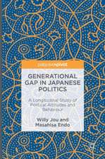 Generational Gap in Japanese Politics: A Longitudinal Study of Political Attitudes and Behaviour