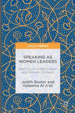 Speaking as Women Leaders