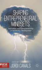 Shaping Entrepreneurial Mindsets