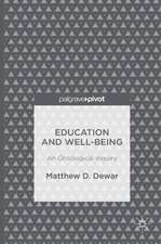 Education and Well-Being