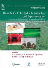 Users Guide to Ecohydraulic Modelling and Experimentation