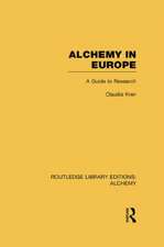 Alchemy in Europe: A Guide to Research