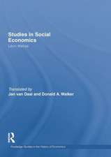 Studies in Social Economics