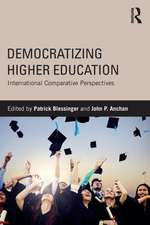 Democratizing Higher Education: International Comparative Perspectives