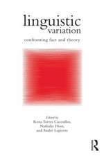 Linguistic Variation: Confronting Fact and Theory